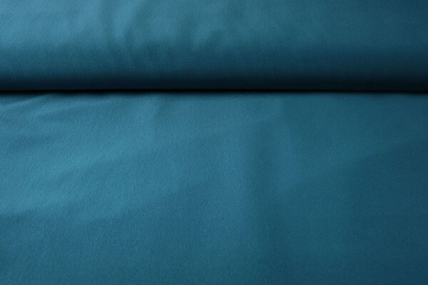 Cupro Stoff Dunkel Aqua