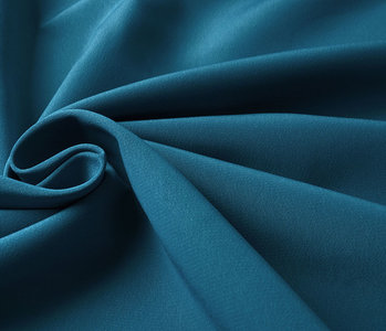 Cupro Fabric Dark Aqua