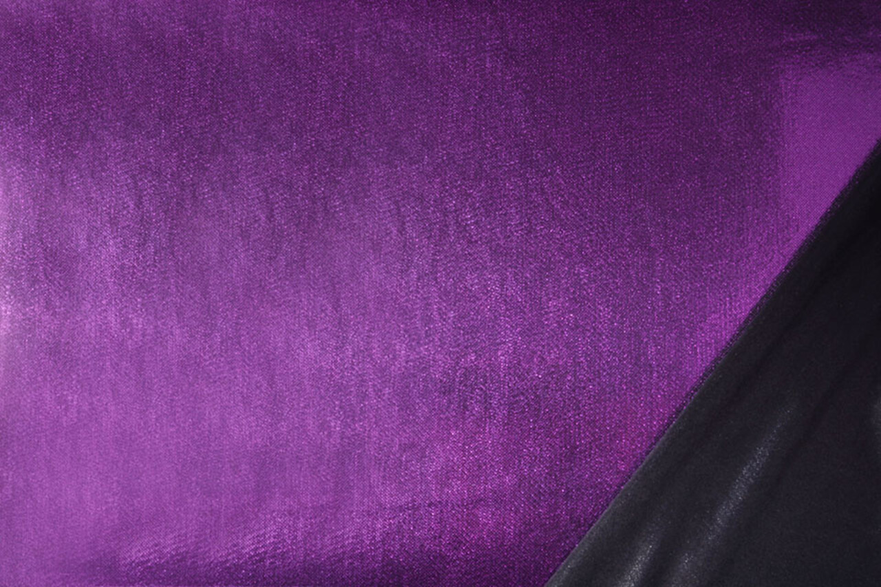 Lamé Auf Charmeuse  Lila