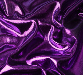 Lamé on Charmeuse Purple