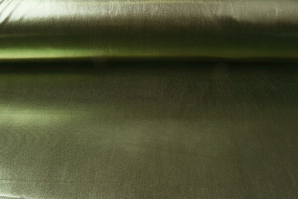 Lamé op Charmeuse Oud Groen Lamé op Charmeuse Oud Groen