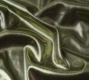 Lamé op Charmeuse Oud Groen Lamé op Charmeuse Oud Groen