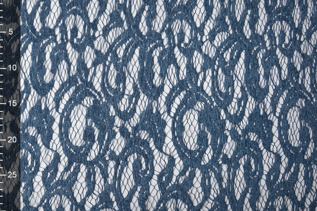 Velours Dentelle Julia Bleu Velours Dentelle Julia Bleu