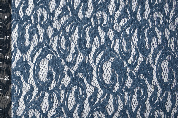 Velours Dentelle Julia Bleu Velours Dentelle Julia Bleu