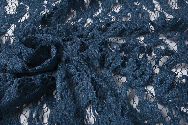 Velluto Pizzo Julia Blu
