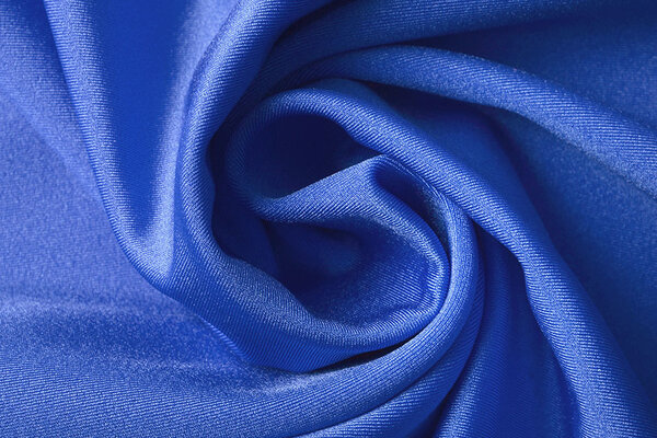 Lycra Brillant Bleu Cobalt