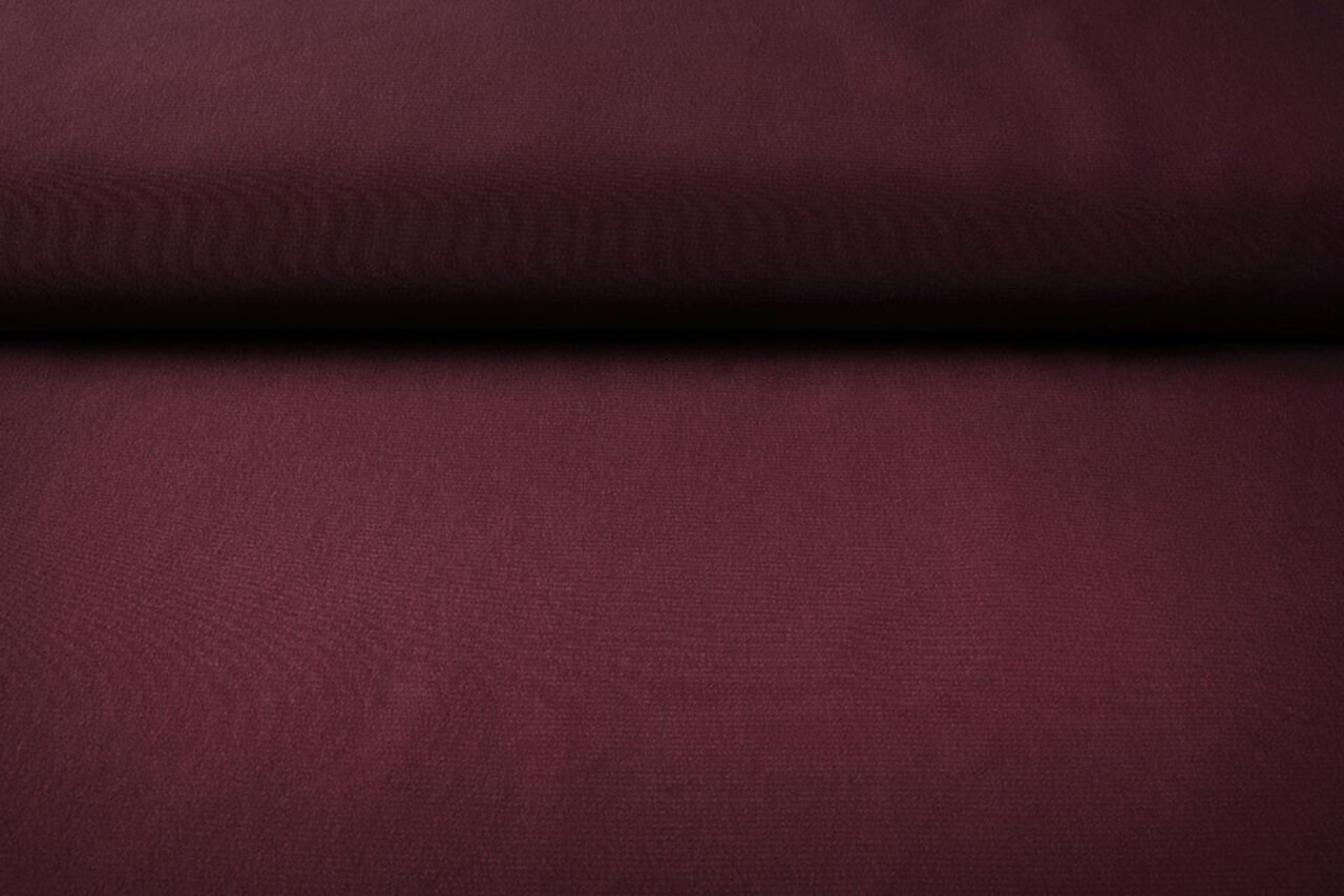 Cupro Fabric Wine Red