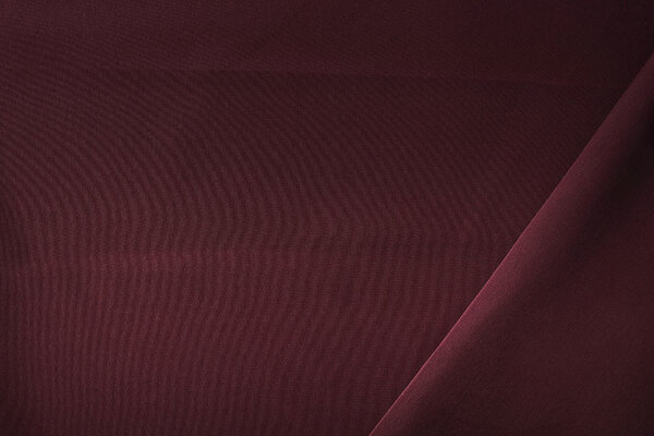 Cupro Fabric Wine Red
