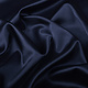 Stretch Satin Marineblau