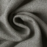 Poly Wool Herringbone Gray Poly Wool Herringbone Gray