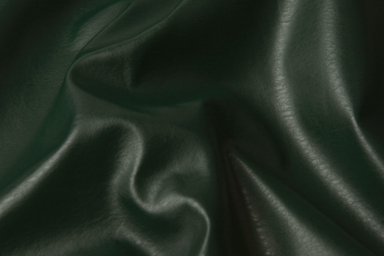 Piel Sintética Verde Oscuro Piel Sintética Verde Oscuro