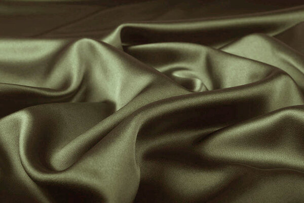 Stretch Raso Verde Army