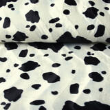 Velboa Koeienprint Noir-Blanc Cassé Velboa Koeienprint Noir-Blanc Cassé