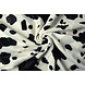 Velboa Koeienprint Nero-Bianco Sporco Velboa Koeienprint Nero-Bianco Sporco