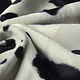 Velboa Cowprint Black-Off White