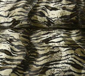 Velboa Tiger Bedruckt Velboa Tiger Bedruckt