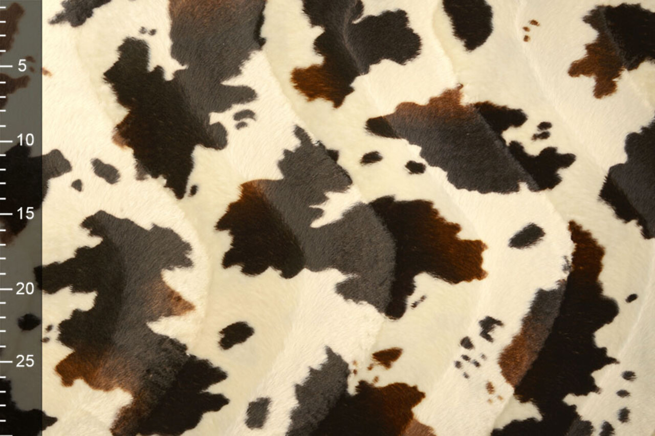 Velboa Koeienprint Marrone