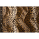 Velboa Oscuro Estampado de Leopardo Moca Marrón Velboa Oscuro Estampado de Leopardo Moca Marrón
