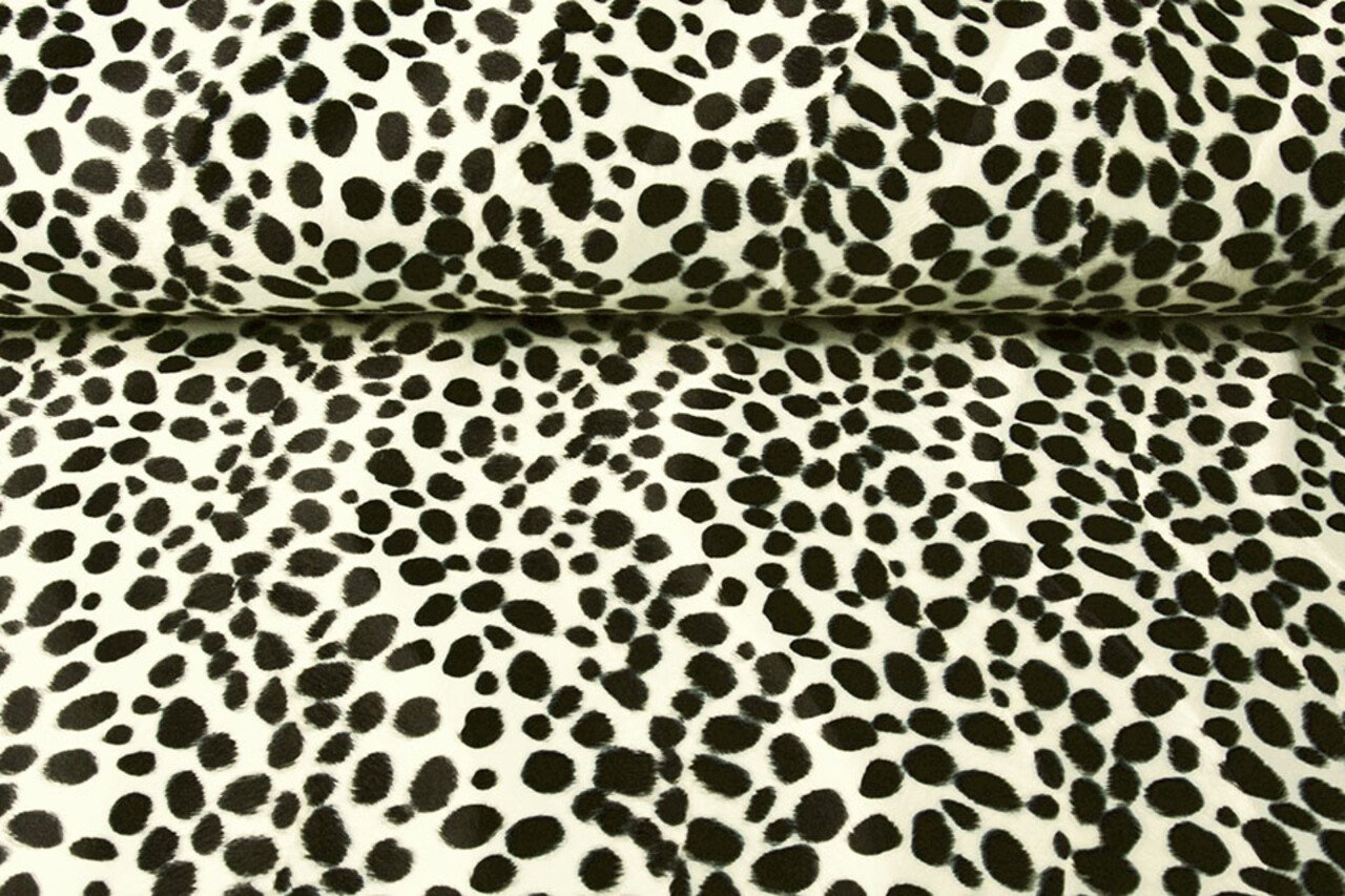 Velboa Dalmatiner Off-White