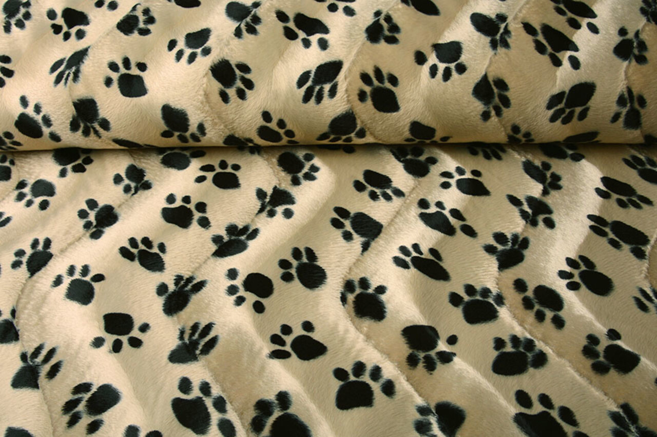 Velboa Dog Paws Sand