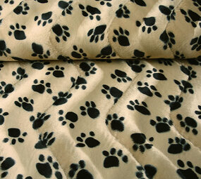 Velboa Dog Paws Sand Velboa Dog Paws Sand