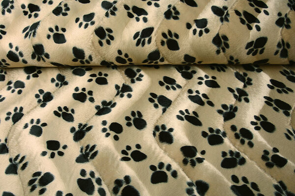 Velboa Dog Paws Sand