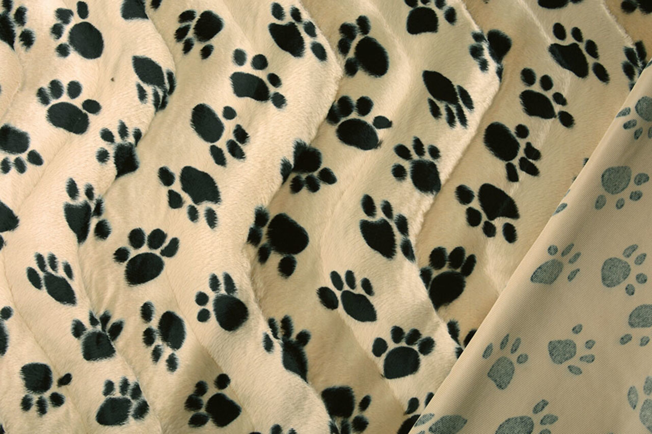 Velboa Dog Paws Sand