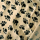 Velboa Dog Paws Sand