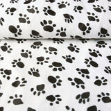 Velboa Dog Paws White Velboa Dog Paws White