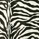 Velboa Zebraprint Groot Zwart-Off White