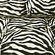 Velboa Zebraprint Large Black-Off White