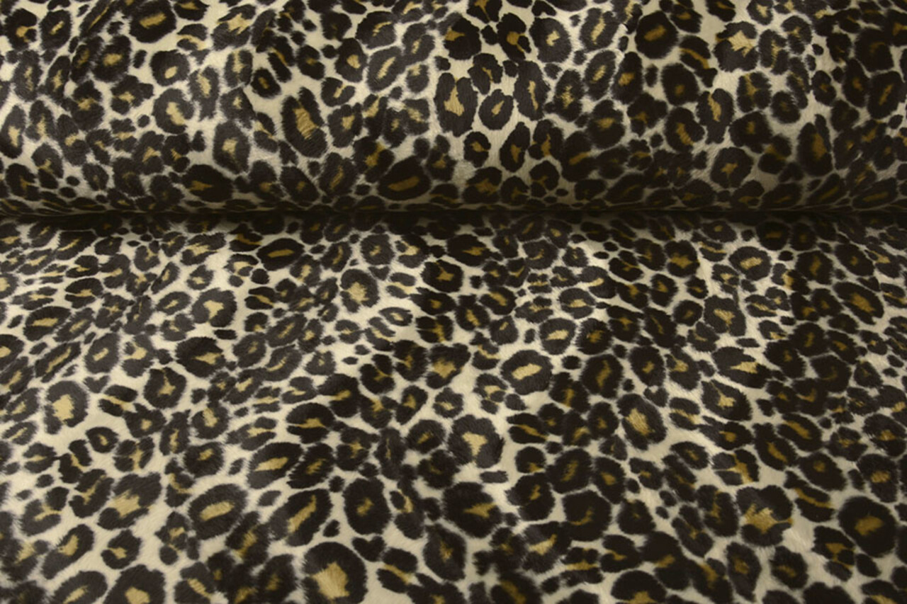 Velboa Klein Pantherdruck