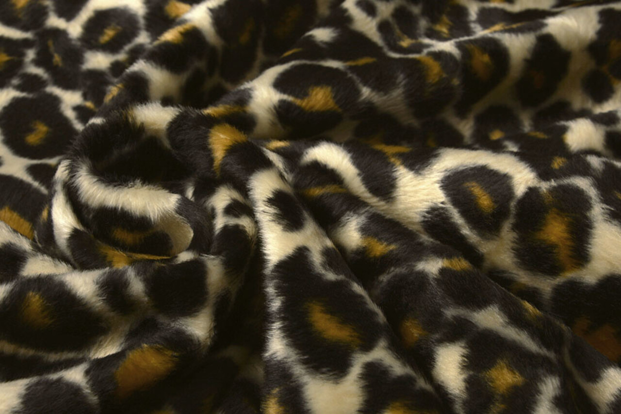 Velboa Klein Pantherdruck