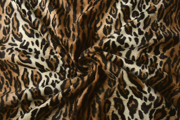 Velboa Claro Estampado de Leopardo Velboa Claro Estampado de Leopardo