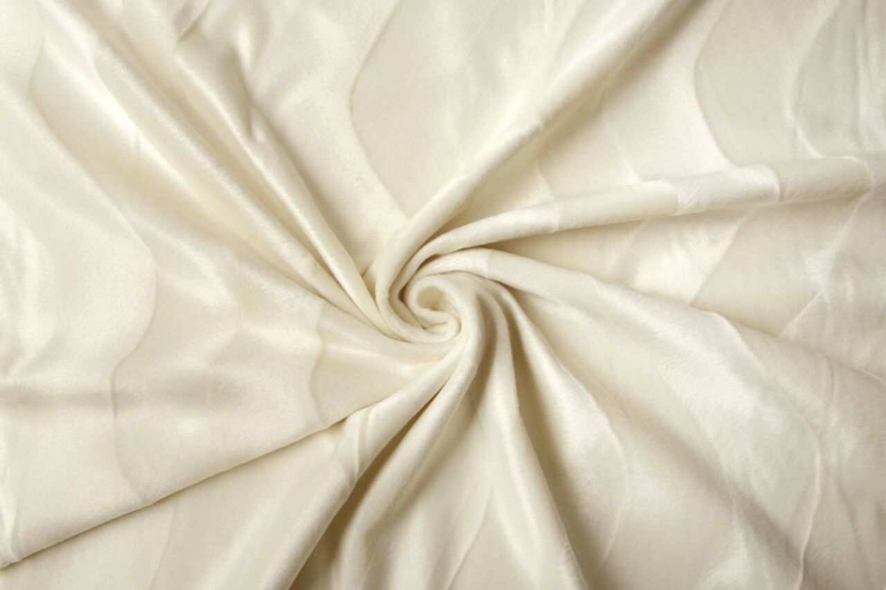 Velboa Uni Blanc Cassé Velboa Uni Blanc Cassé