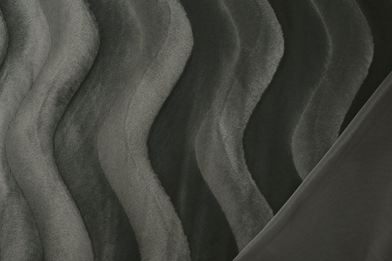 Velboa Tinta Unita Grigio Velboa Tinta Unita Grigio
