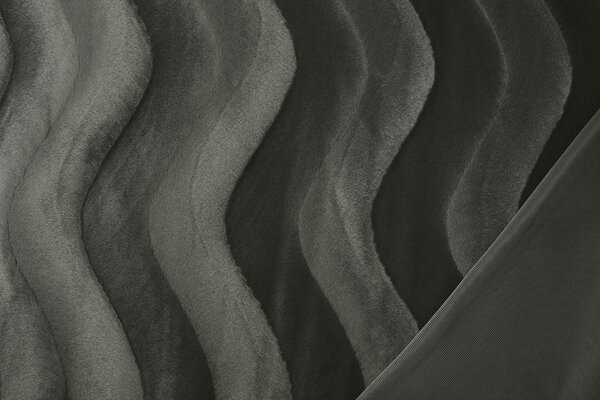 Velboa Liso Gris