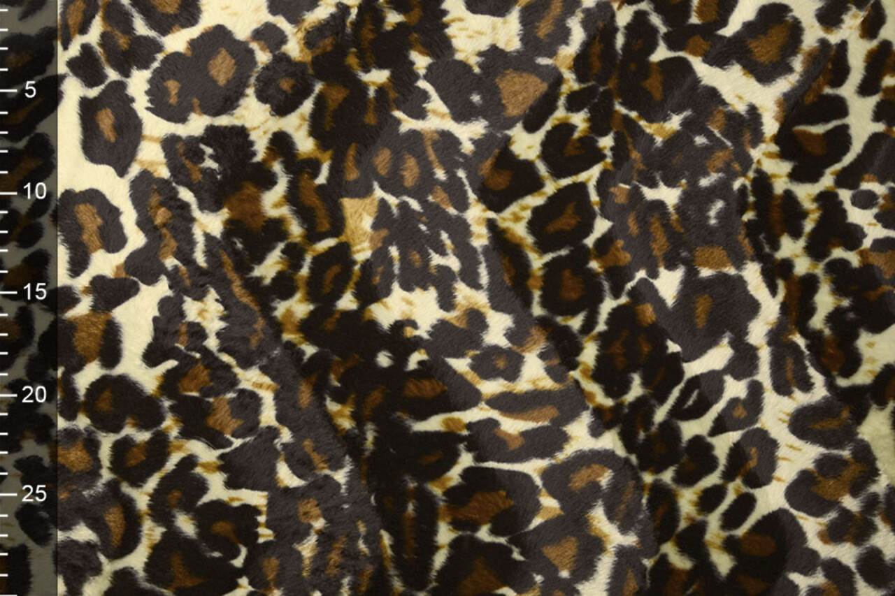 Velboa Scuro Medio Stampa Leopardata Velboa Scuro Medio Stampa Leopardata