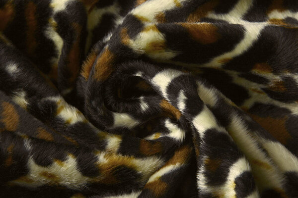 Velboa Donker Medium Panterprint