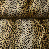 Velboa Claro Estampado de Leopardo Dorado Velboa Claro Estampado de Leopardo Dorado