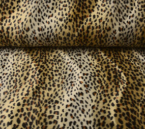 Velboa Chiaro Stampa Leopardata Oro Velboa Chiaro Stampa Leopardata Oro