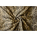 Velboa Chiaro Stampa Leopardata Oro Velboa Chiaro Stampa Leopardata Oro