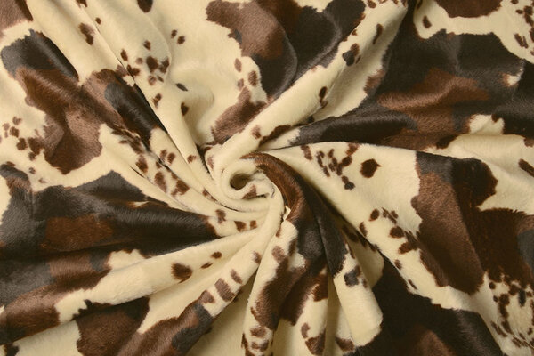 Velboa Indianische Pferdedruck Braun Velboa Indianische Pferdedruck Braun