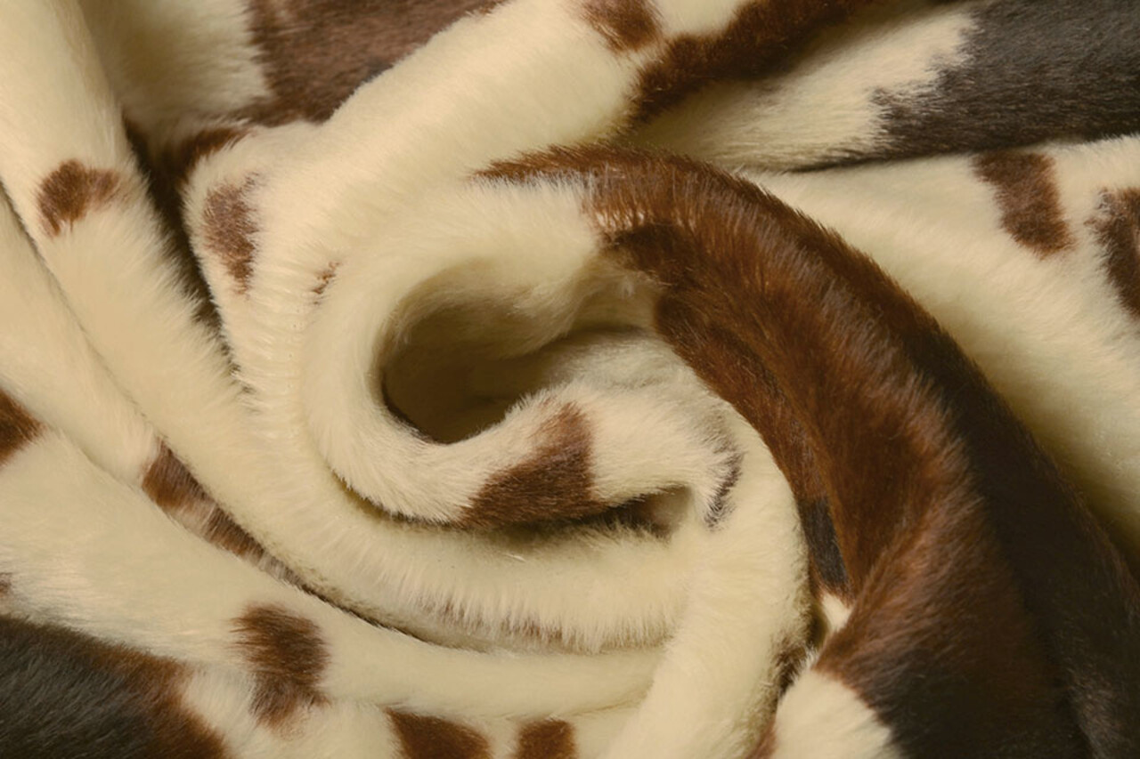 Velboa Indianische Pferdedruck Braun Velboa Indianische Pferdedruck Braun