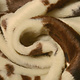 Velboa Indiaanse Paarden Print Bruin