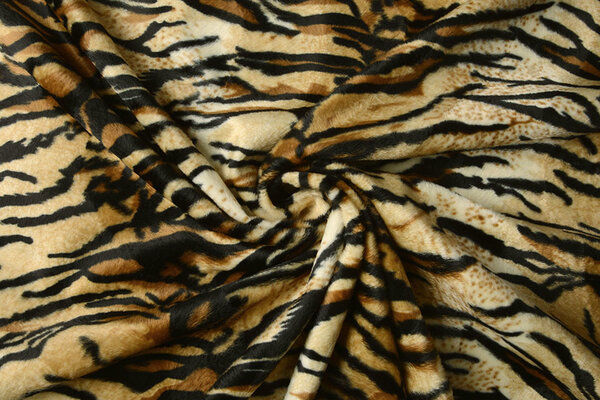 Velboa Imprimé Tigre Velboa Imprimé Tigre