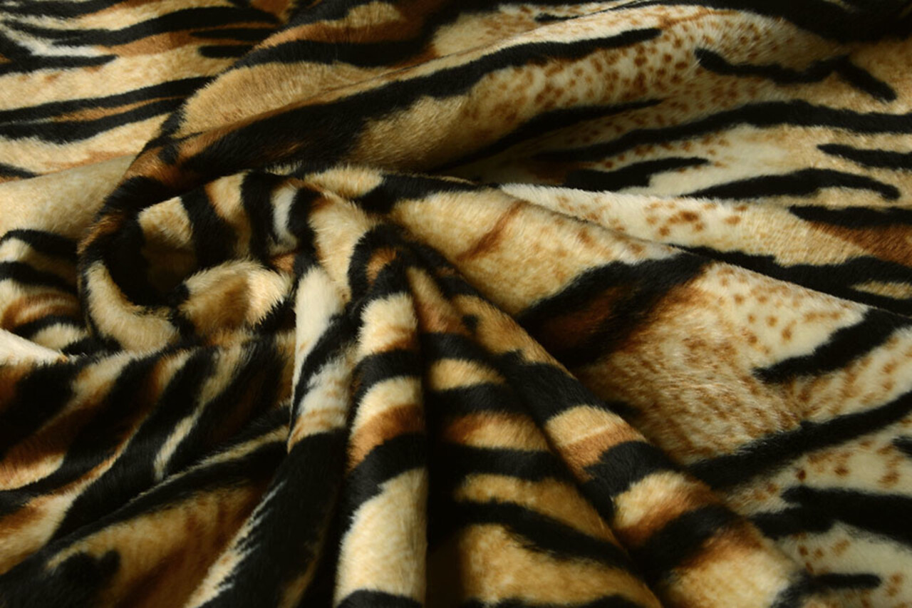 Velboa Estampado de Tigre