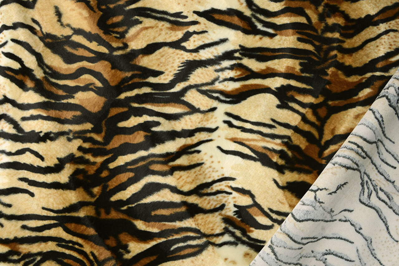 Velboa Imprimé Tigre Velboa Imprimé Tigre