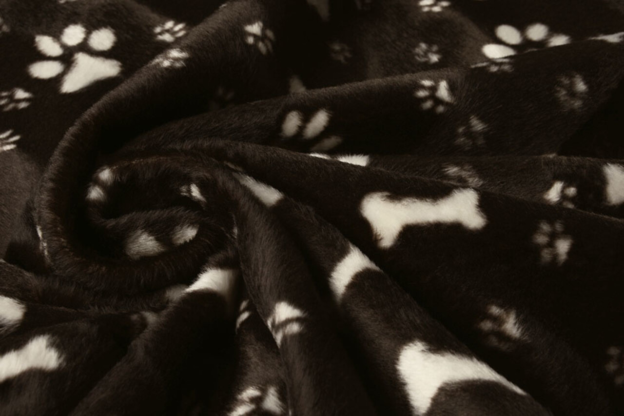 Velboa Hondenpootjes met Bot Bruin