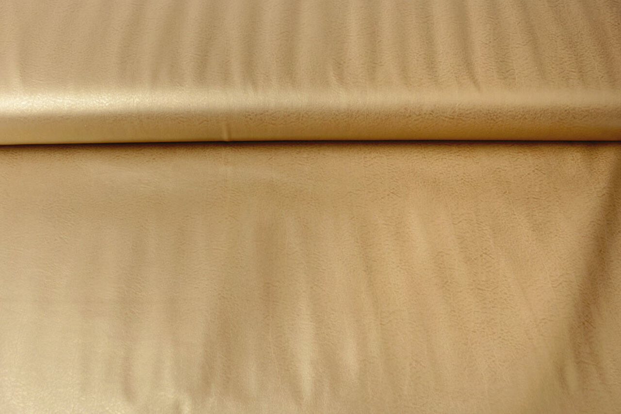 Piel Sintética Dorado Oscuro